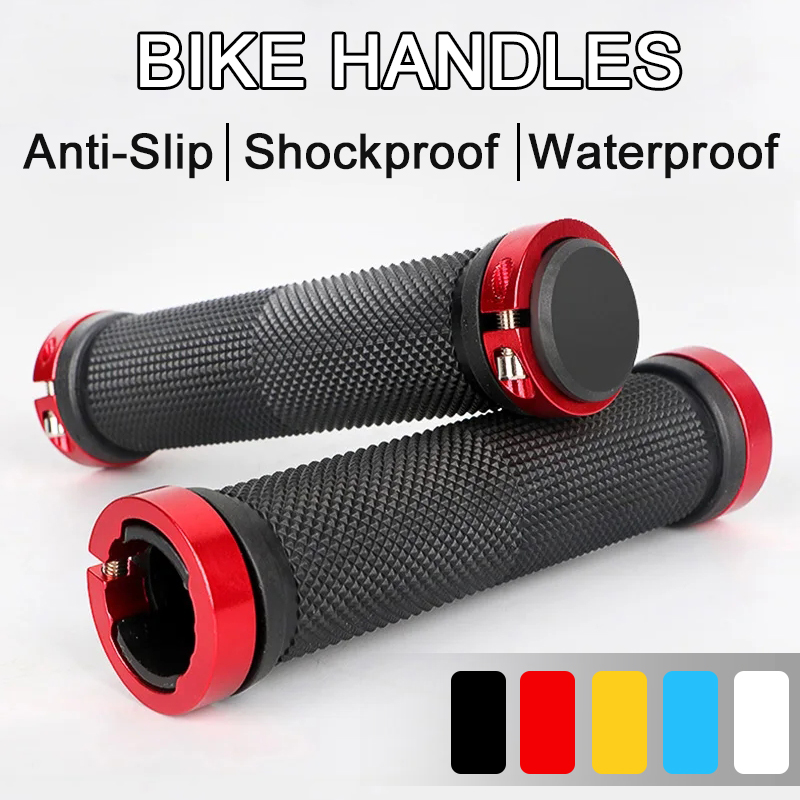 Commuter Bike Lock - MTB Fietsstuurgreep Rubber Antislip Fietsstuurgrepen Aluminium