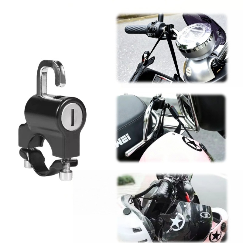 Commuter Bike Lock - Universeel Helmslot Voor Motorfiets Scooter E-Bike