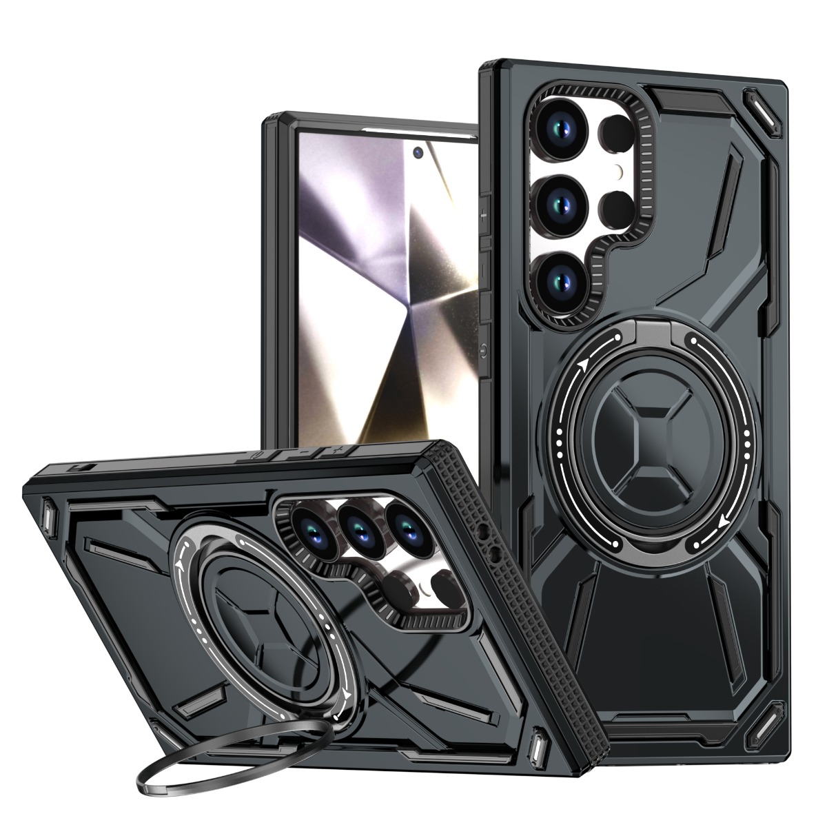 Kickstand Adjustable - Telefoon Geval voor Samsung Galaxy S25