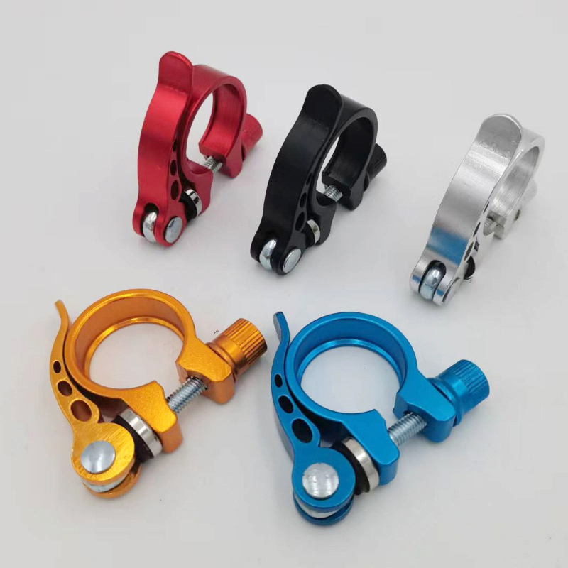 Commuter Bike Lock - Fiets Zadelpenklem 31.8/34.9mm Quick Release Aluminium