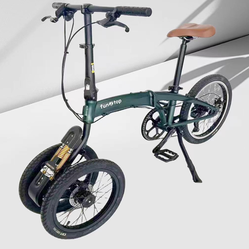 Commuter Biking - 20/16-inch vouwfiets met dubbel voorwiel /