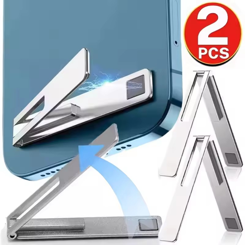 Kickstand Adjustable - Onzichtbare ultradunne magnetische houder voor mobiele