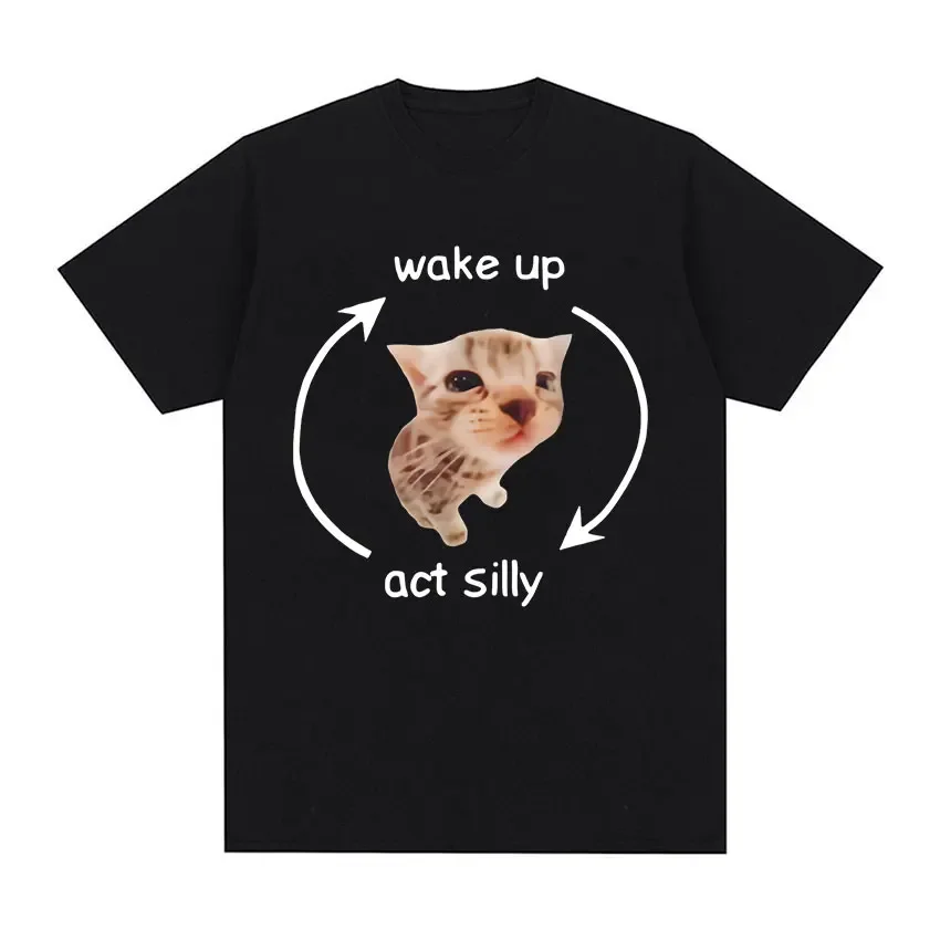 Cycling Quote - Dames T-shirt met schattige kat meme