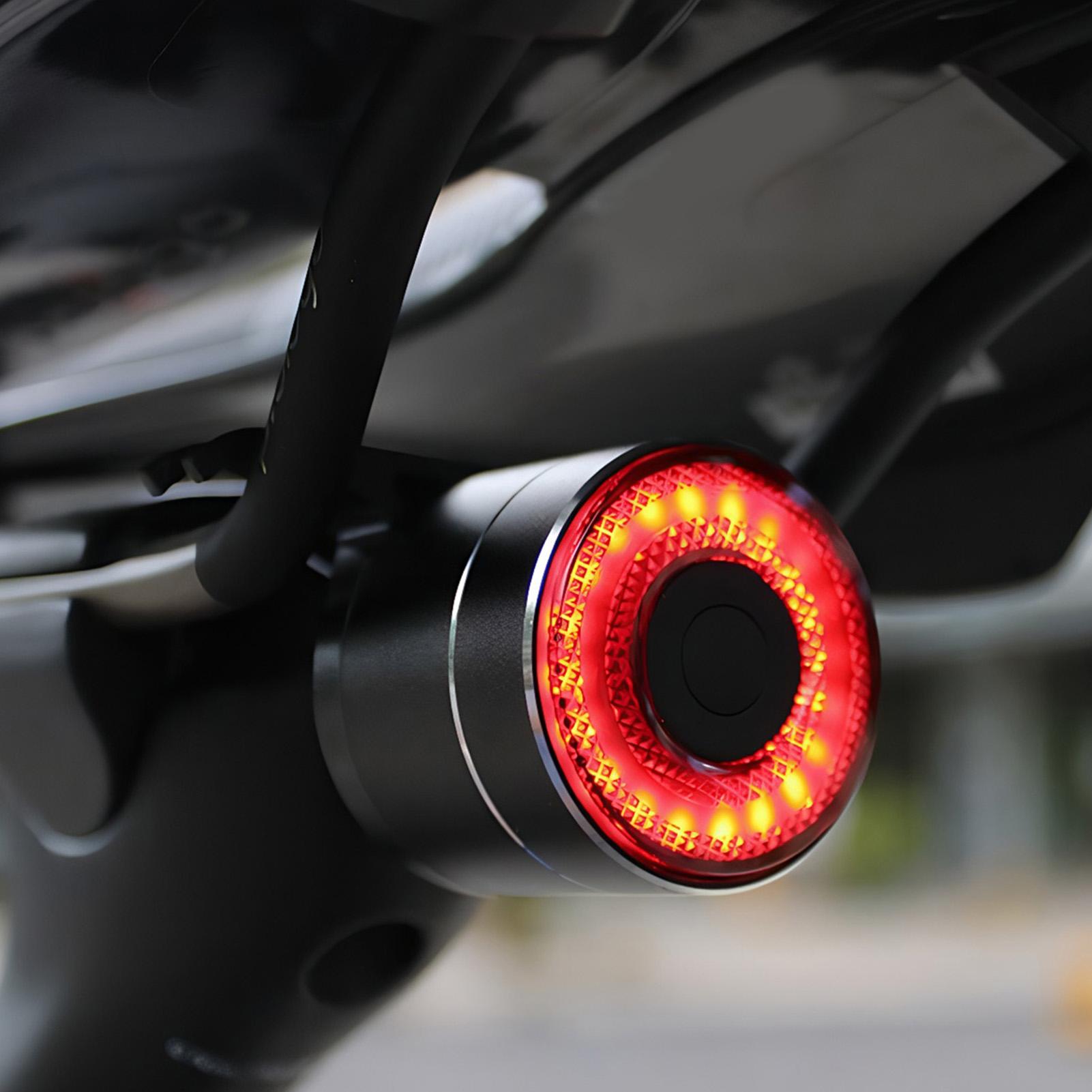 Cycling Commuter - Fietsachterlicht Smart Bike Tail Sensing Light
