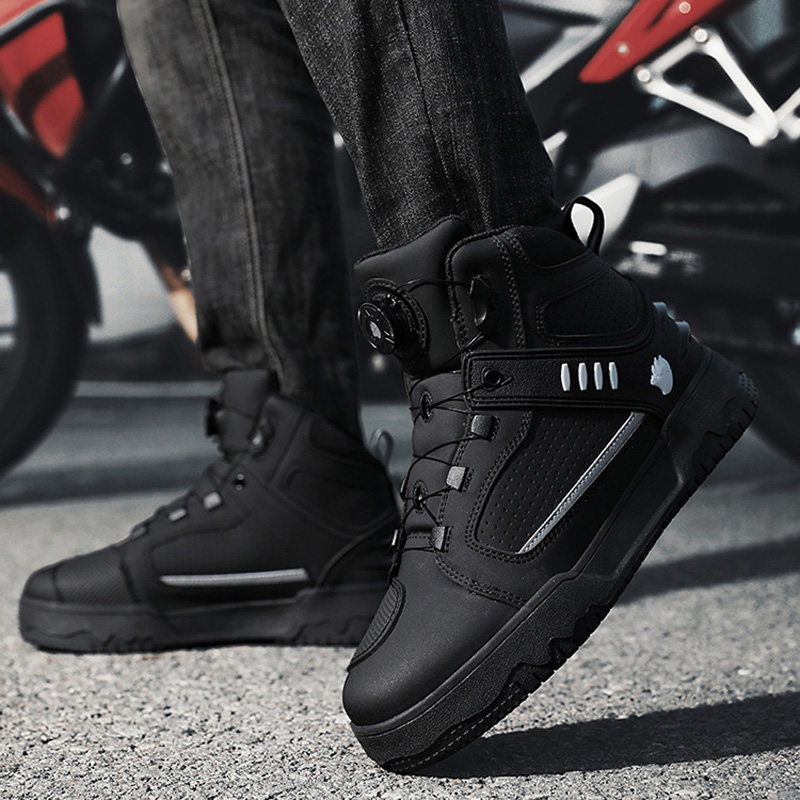 Cycling Commute Shoes - Motorrijlaarzen voor heren, waterdicht, geschikt voor