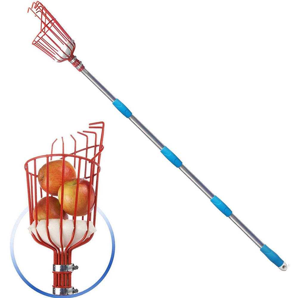 Cycling Zones - 260cm Fruitplukker, Verstelbare Diepte Mand, Handig