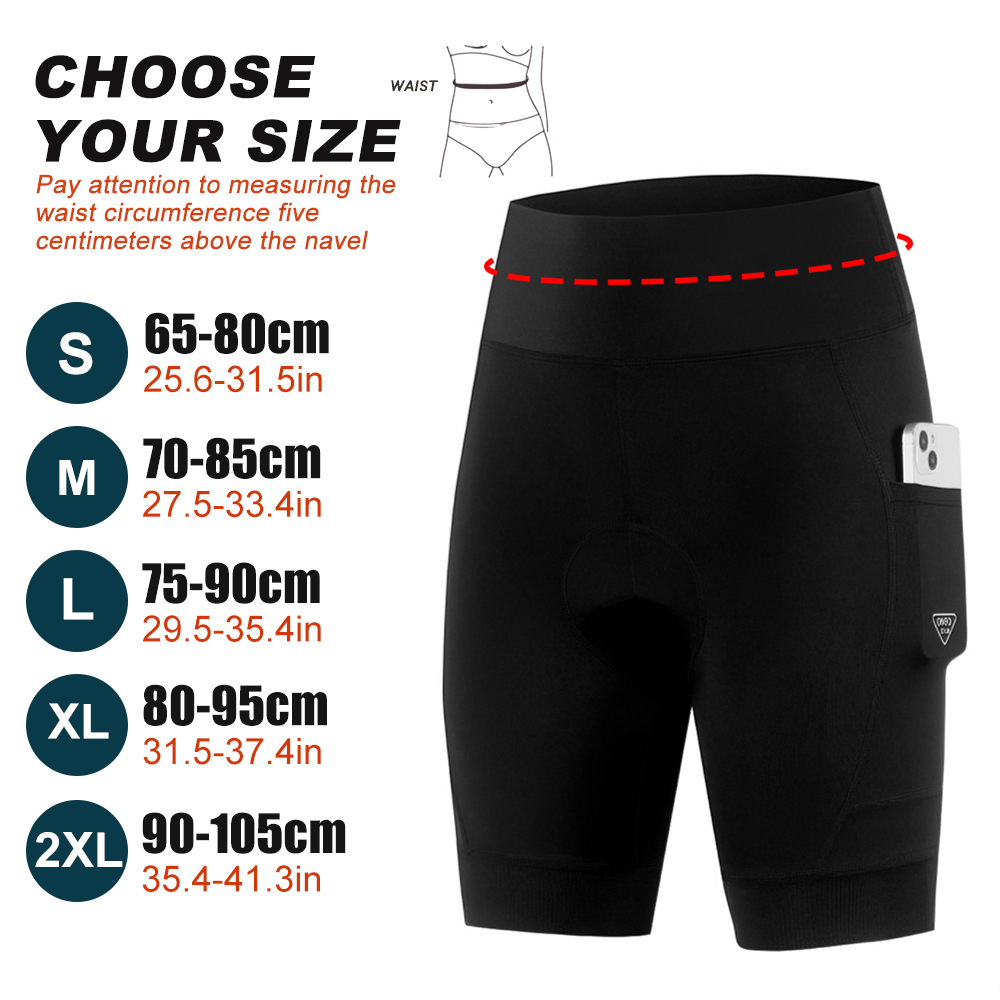OZZOMM, 1 stuk, damesfietsbroe - Cycling Shorts For Commute recensie en prijs
