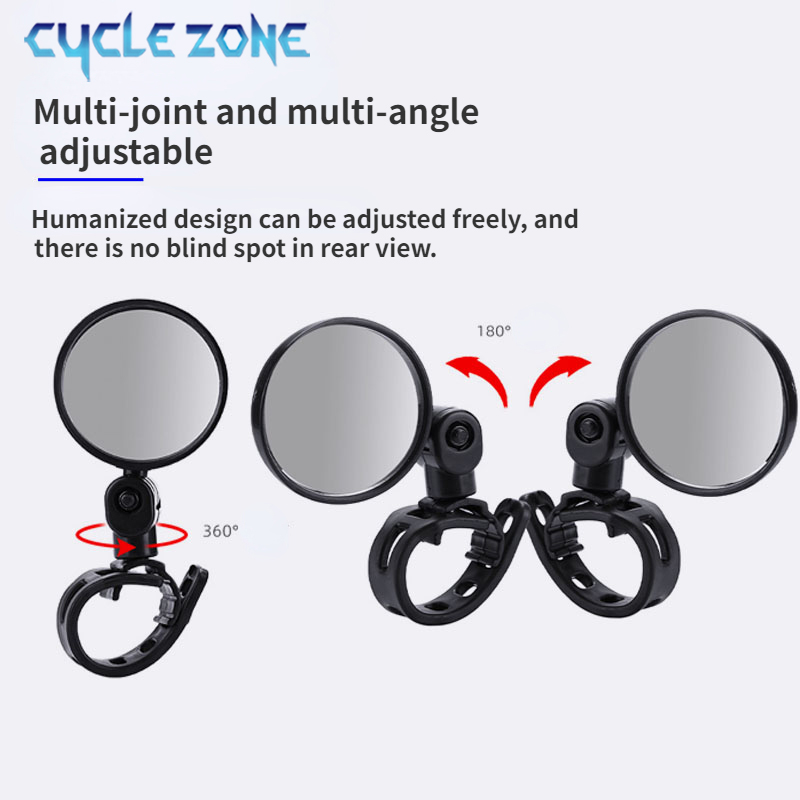2 STUKS Fiets Achteruitkijkspi - Cycling Zones recensie en prijs