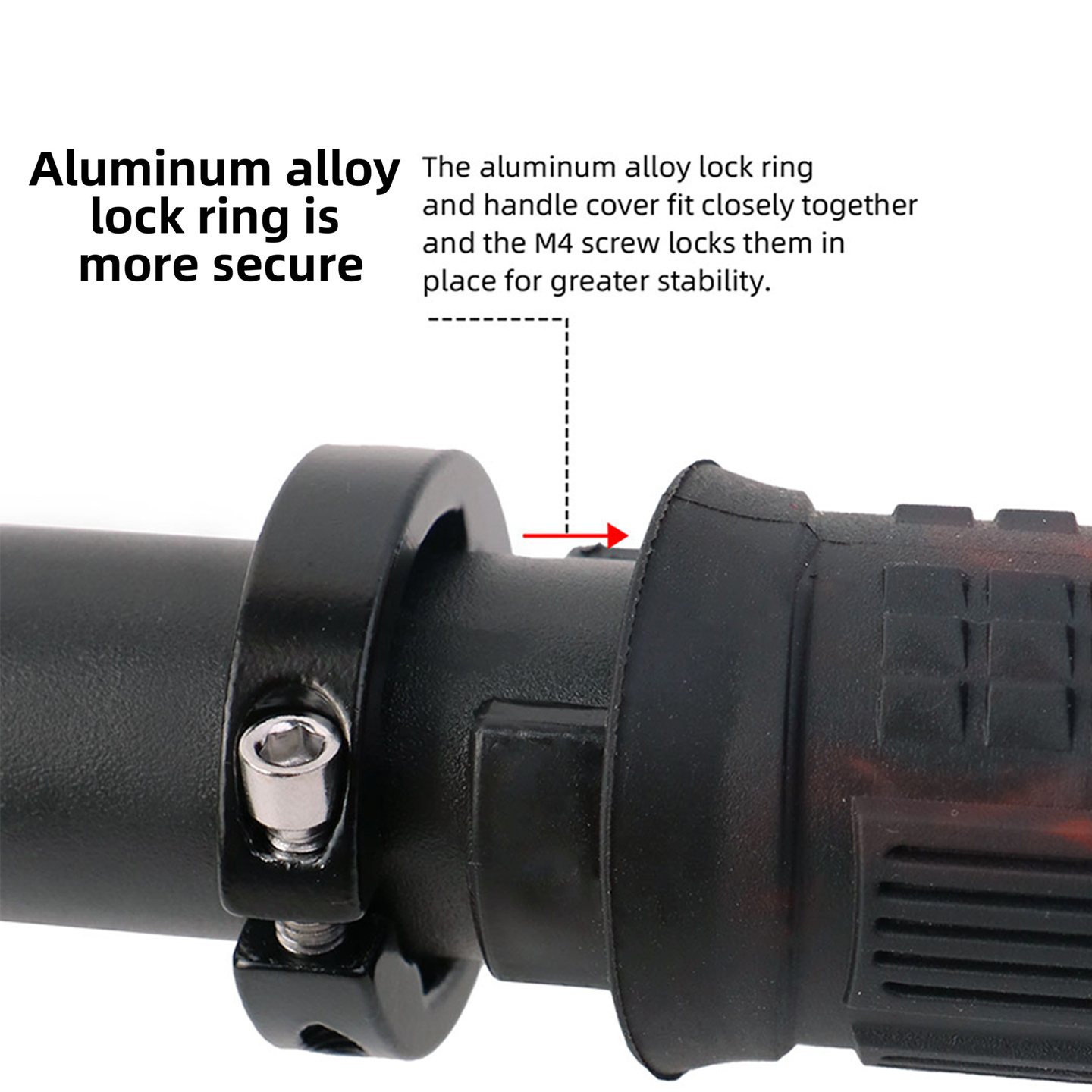1 paar MTB-fietsstuurhoezen vo - Commuter Bike Lock recensie en prijs
