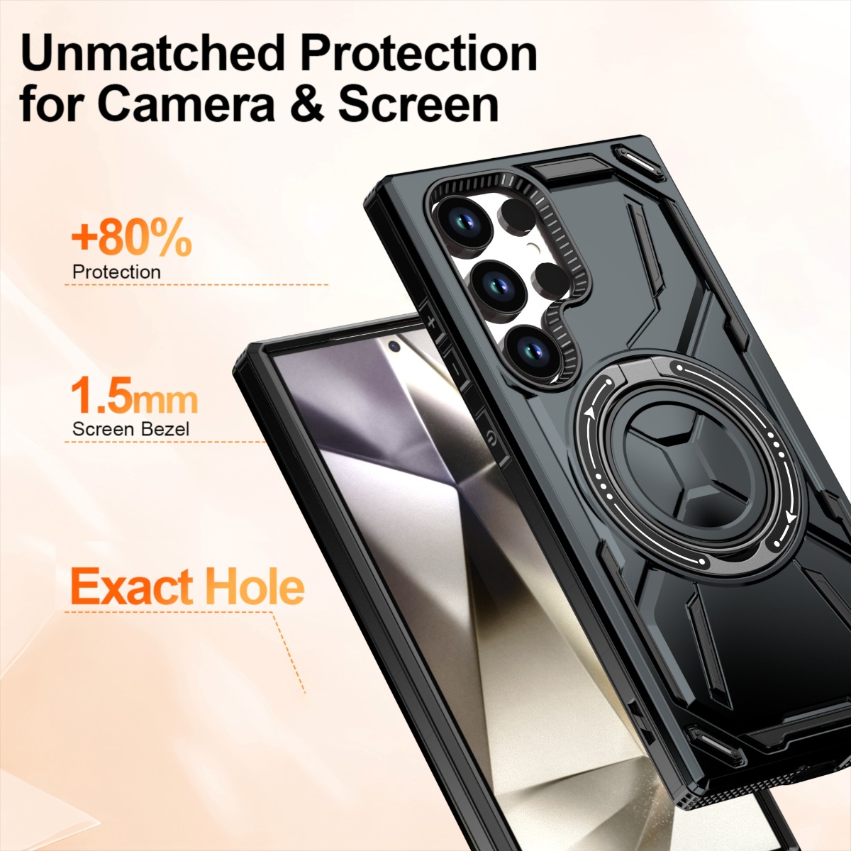 Telefoon Geval voor Samsung Ga - Kickstand Adjustable recensie en prijs