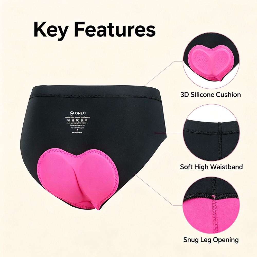 Dames 4D-gevoerde fietsonderbr - Cycling Shorts For Commute recensie en prijs