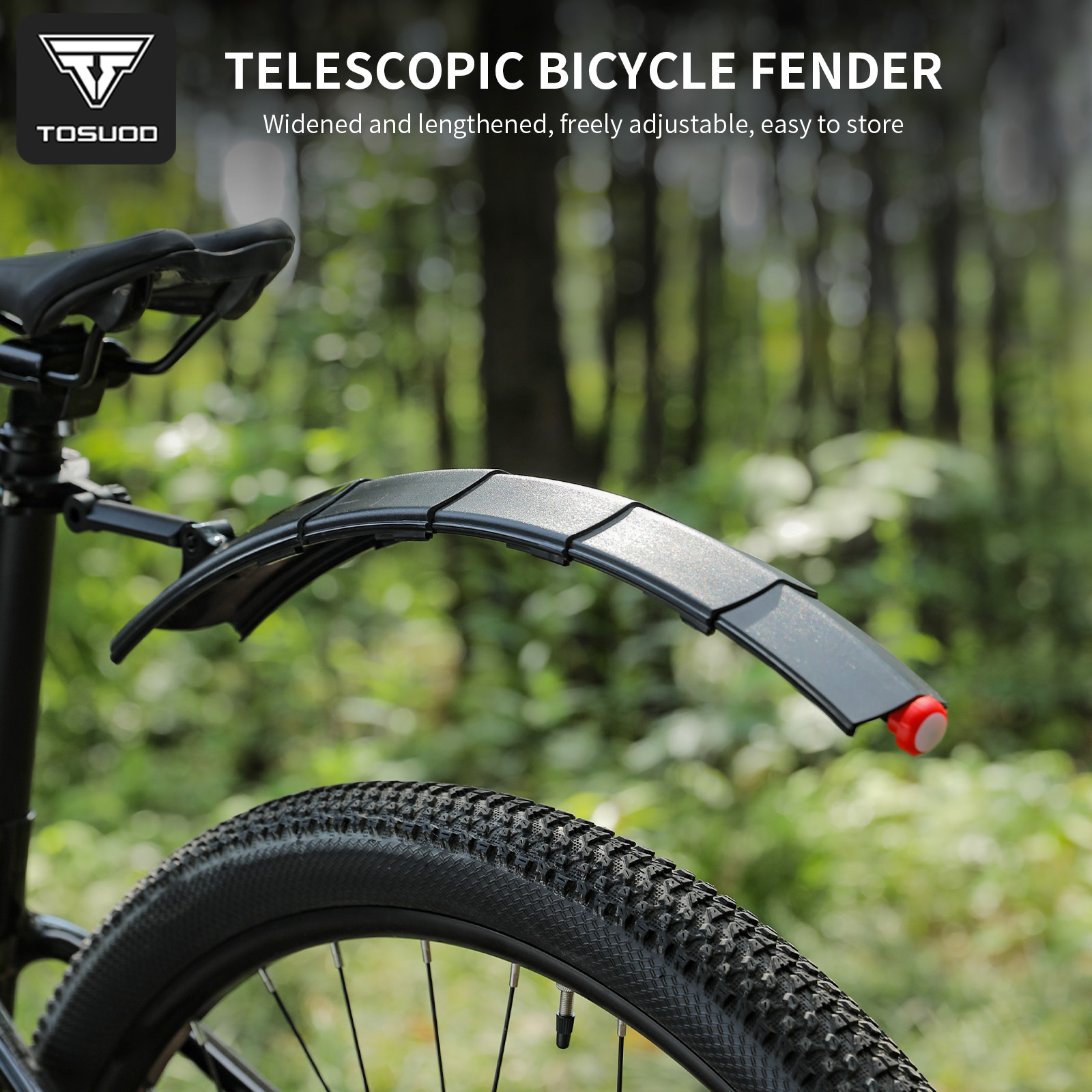 TOSUOD Verstelbare lengte fiet - Fender Mudguard Set recensie en prijs