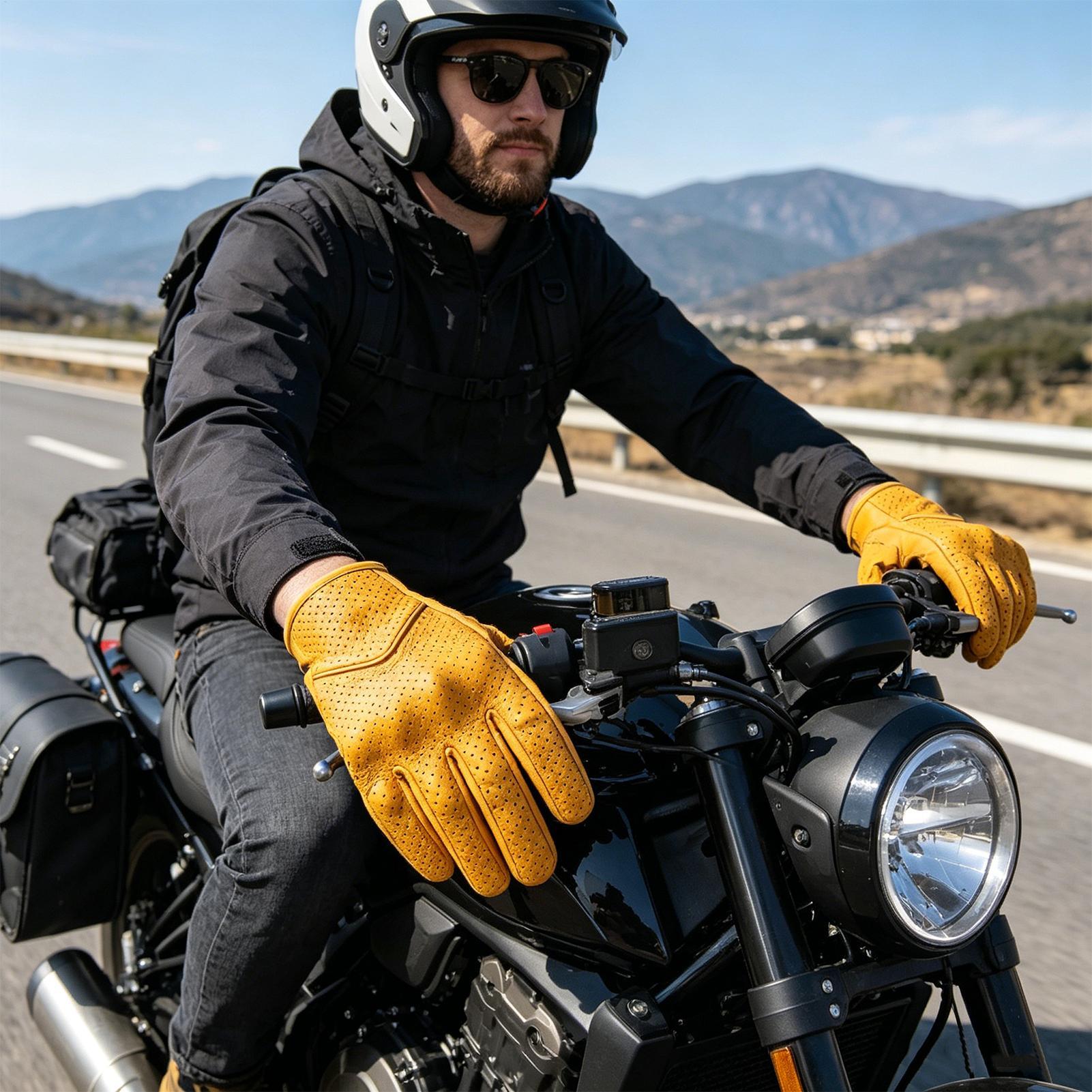 Motorfiets Retro Handschoenen  - Cycling In City recensie en prijs