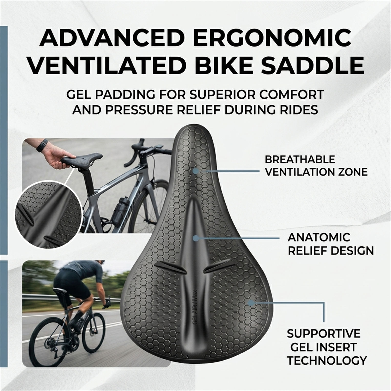 Siliconen fietszadelhoes verdi - Commuter Biking recensie en prijs