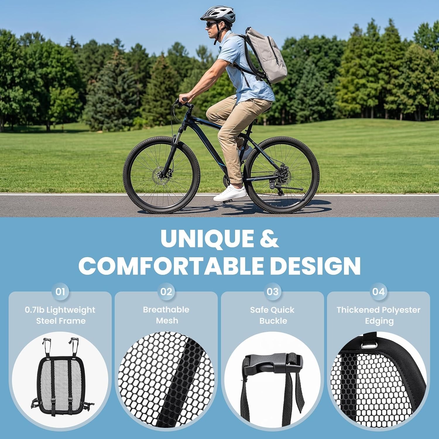 Lichtgewicht ventilatierugzak  - Cycling Commuter Backpack recensie en prijs
