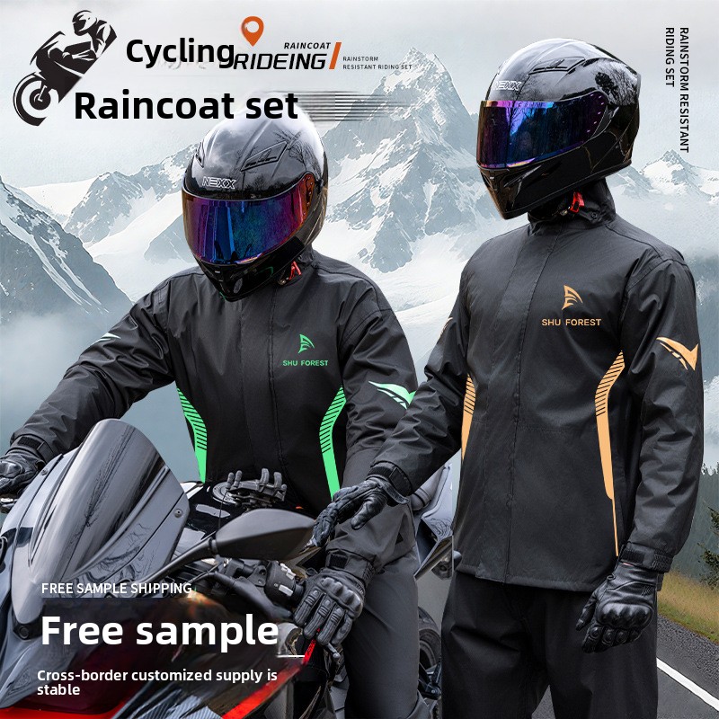 Volwassen reflecterend polyest - Cycling Commuter Rain Jacket recensie en prijs