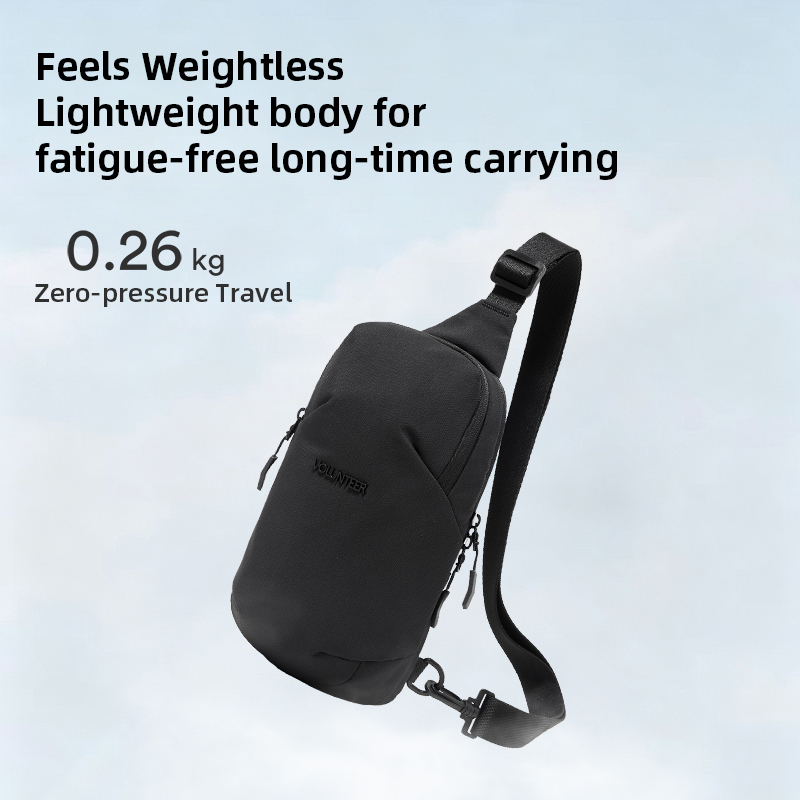 VOLUNTEER 2.5L Sling Borsttas  - Waterproof Cycling Commute recensie en prijs