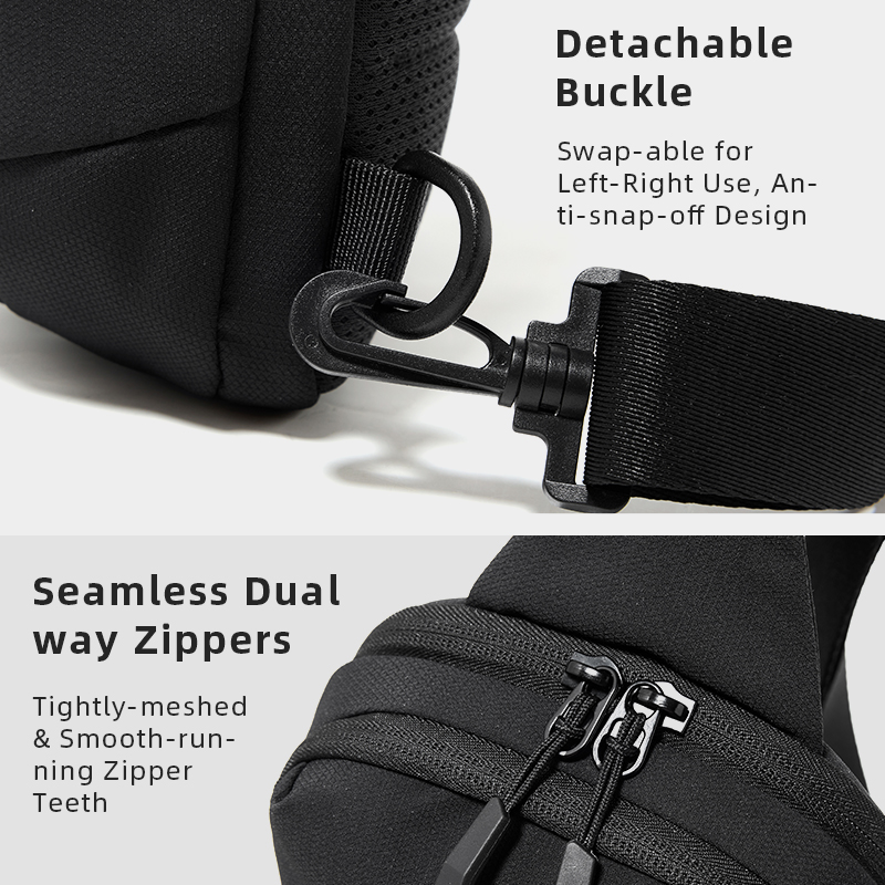 VOLUNTEER 2.5L Sling Borsttas  - Waterproof Cycling Commute recensie en prijs